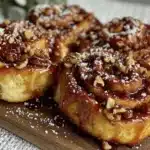pumpkin spice cinnamon rolls - featured image