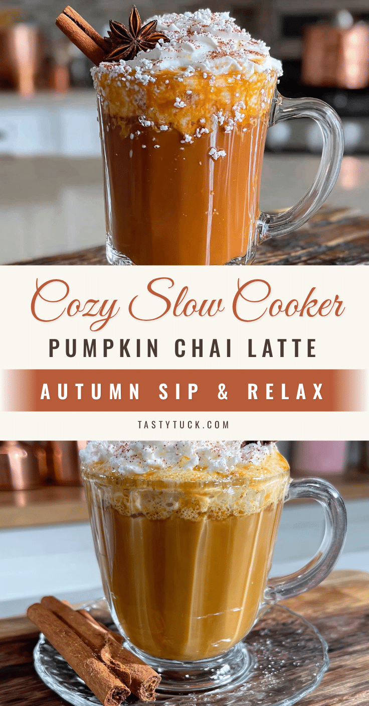 slow cooker pumpkin chai latte recipe