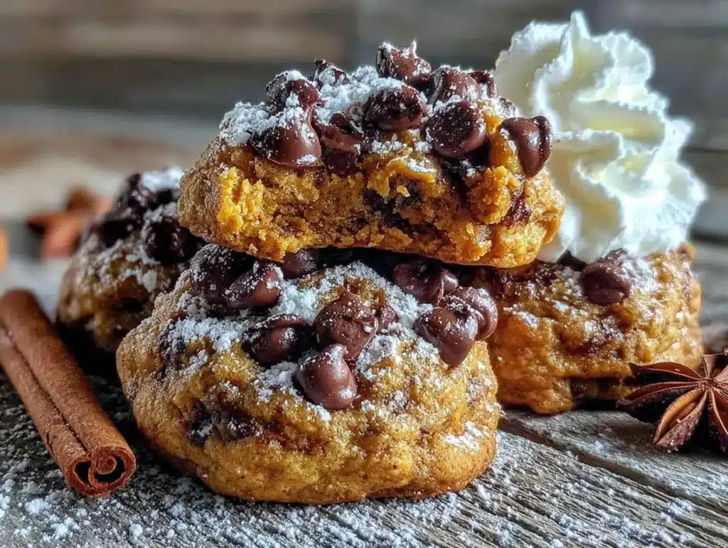 small-batch pumpkin chocolate chip cookies - featured image