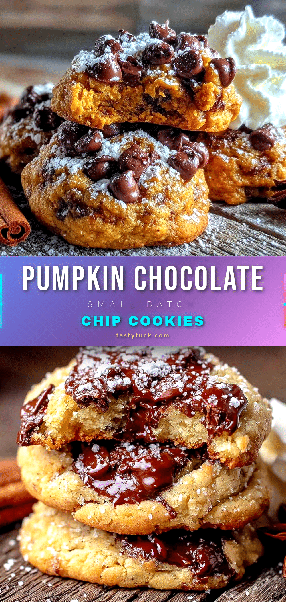 small-batch pumpkin chocolate chip cookies recipe