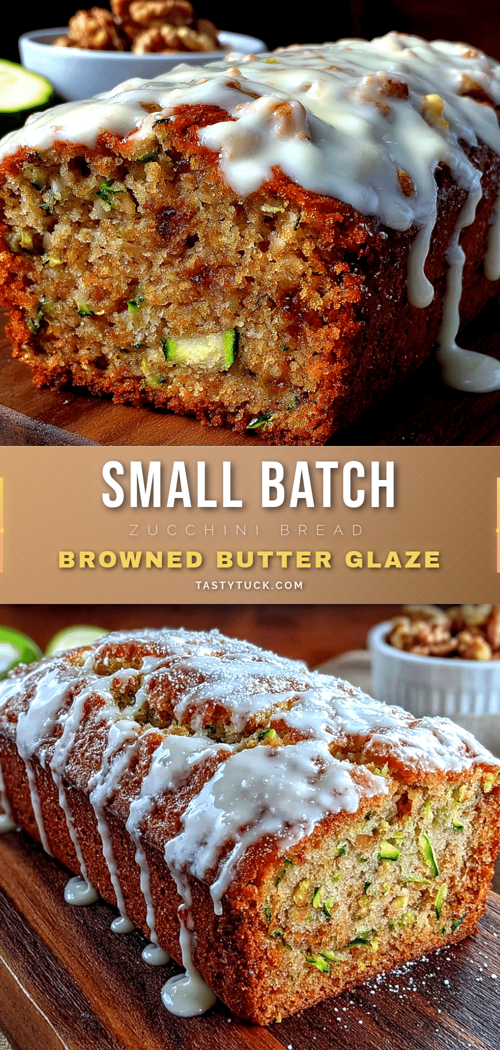 small batch zucchini bread recipe