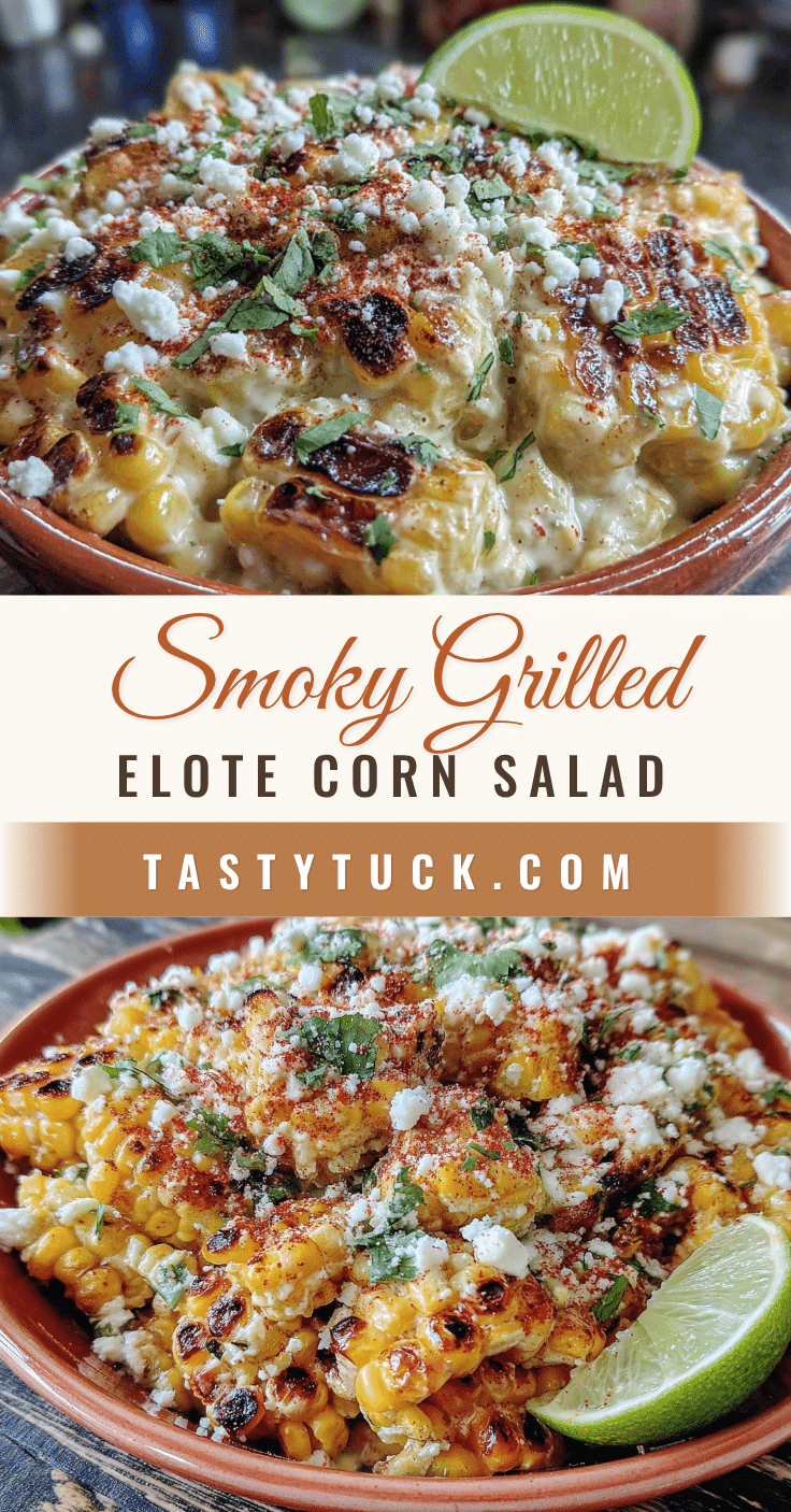 smoky grilled elote corn salad with cotija cheese recipe
