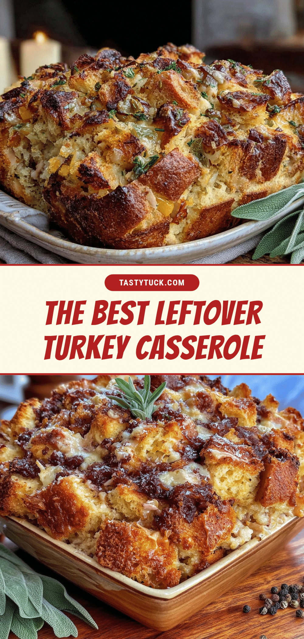 turkey and stuffing casserole recipe