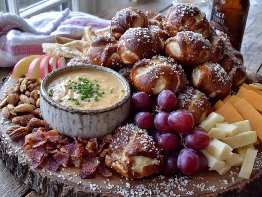 ultimate game day charcuterie board - featured image