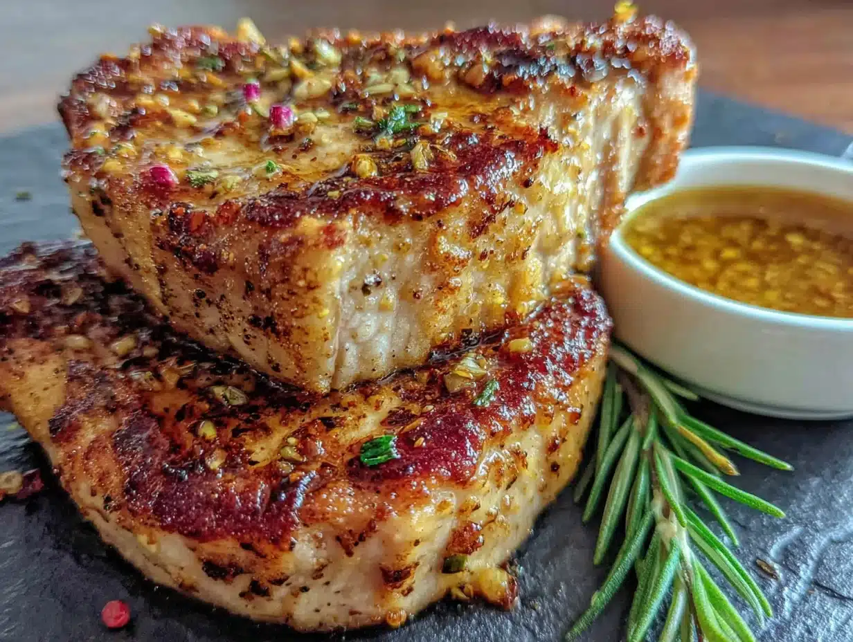 air fryer pork chops no breading - featured image