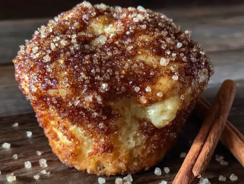 apple cider donut muffins - featured image
