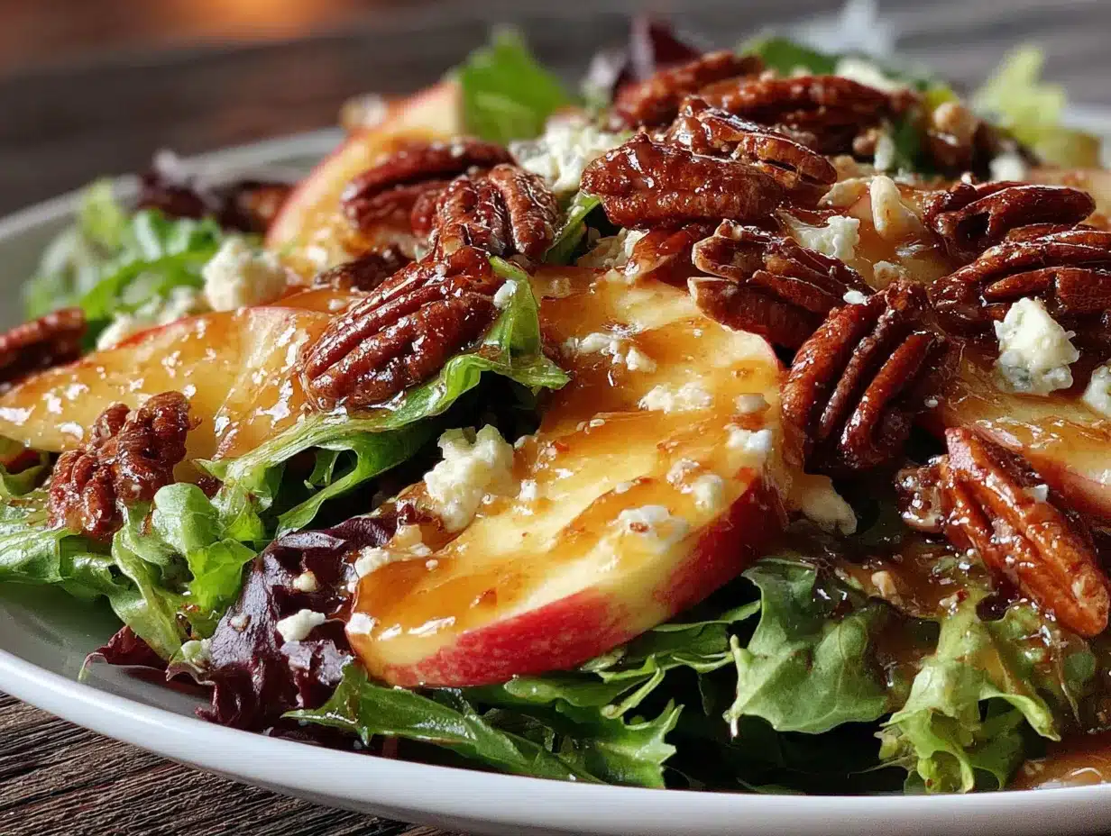 apple pecan salad preparation steps