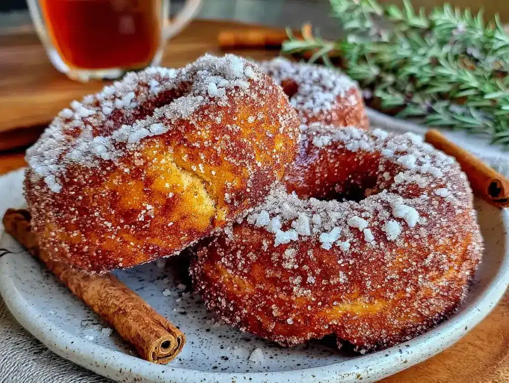 baked apple cider donuts - featured image