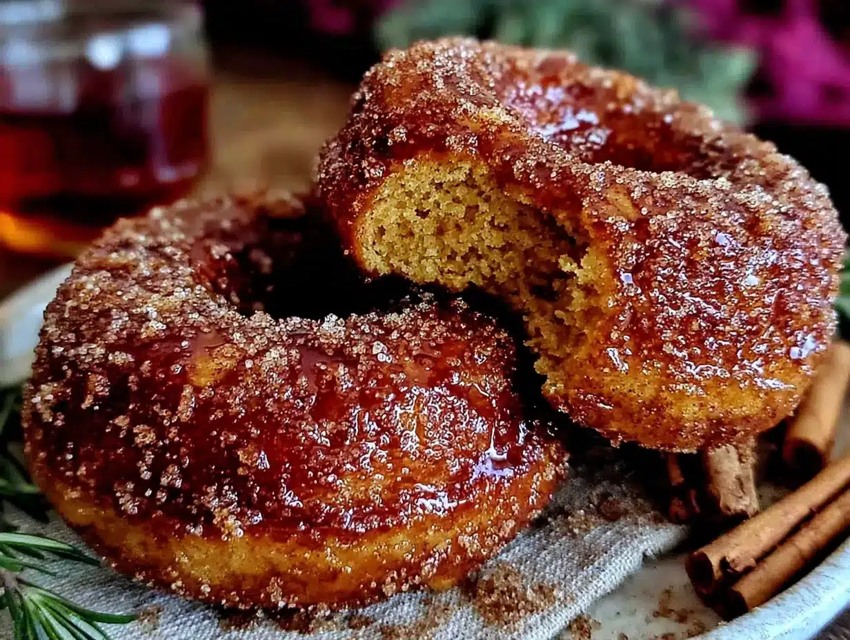 baked apple cider donuts preparation steps