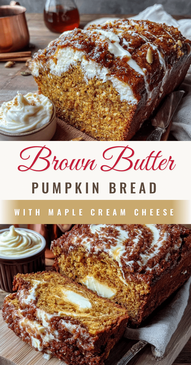 brown butter pumpkin bread recipe