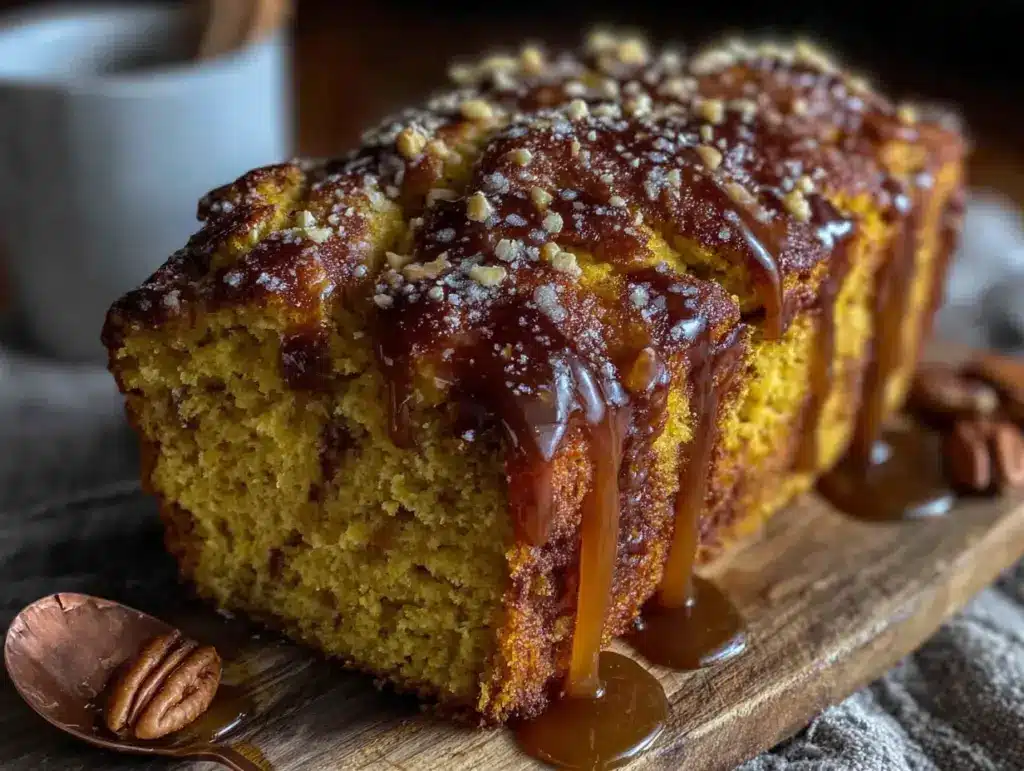 brown butter pumpkin loaf - featured image