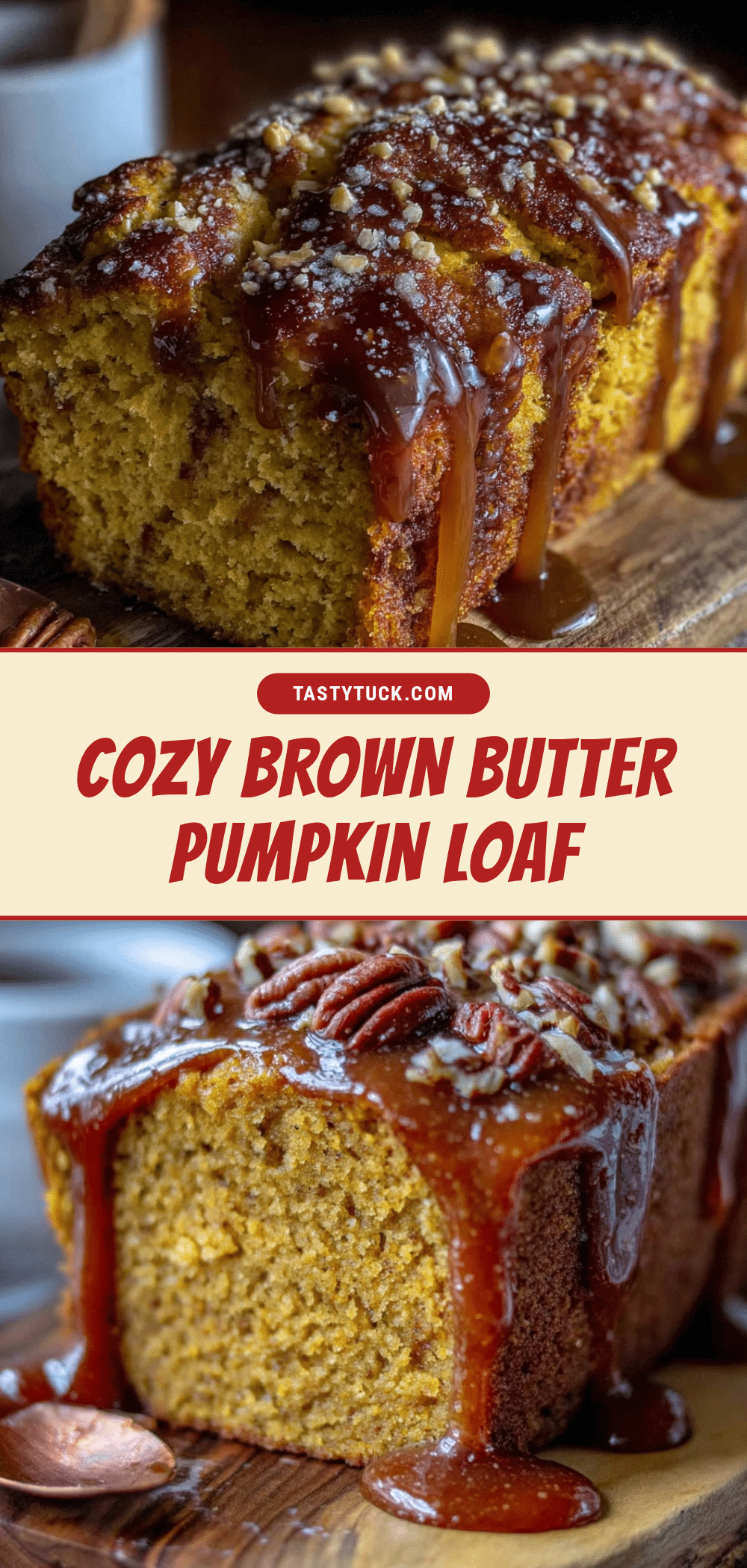 brown butter pumpkin loaf recipe
