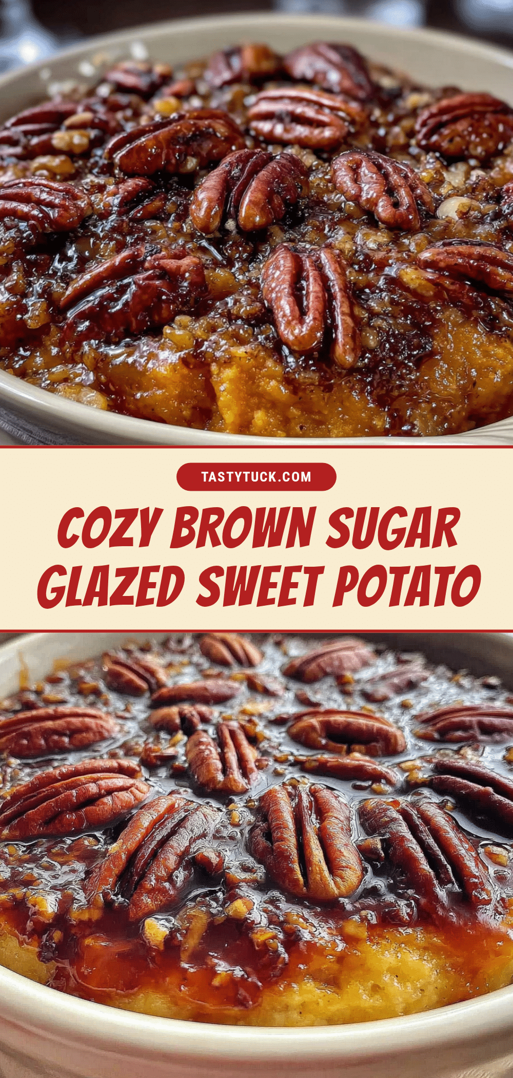brown sugar glazed sweet potato casserole recipe