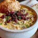 copycat panera chicken and wild rice soup - featured image