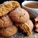 Cozy Chewy Apple Cider Cookies with Cinnamon Sugar - featured image