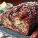cozy classic chocolate chip banana bread - featured image