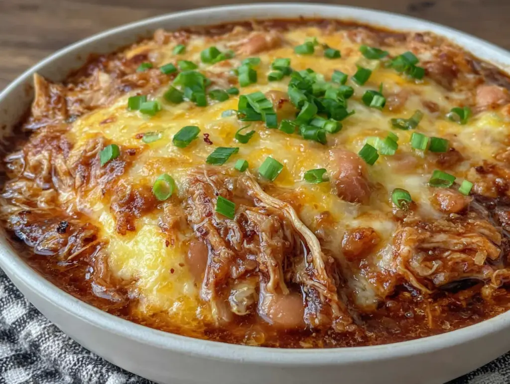 cozy crockpot chicken enchilada soup - featured image