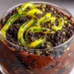 cozy halloween dirt cups - featured image