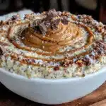 creamy peanut butter overnight oats - featured image