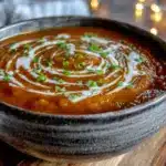 creamy squash apple soup with coconut milk - featured image