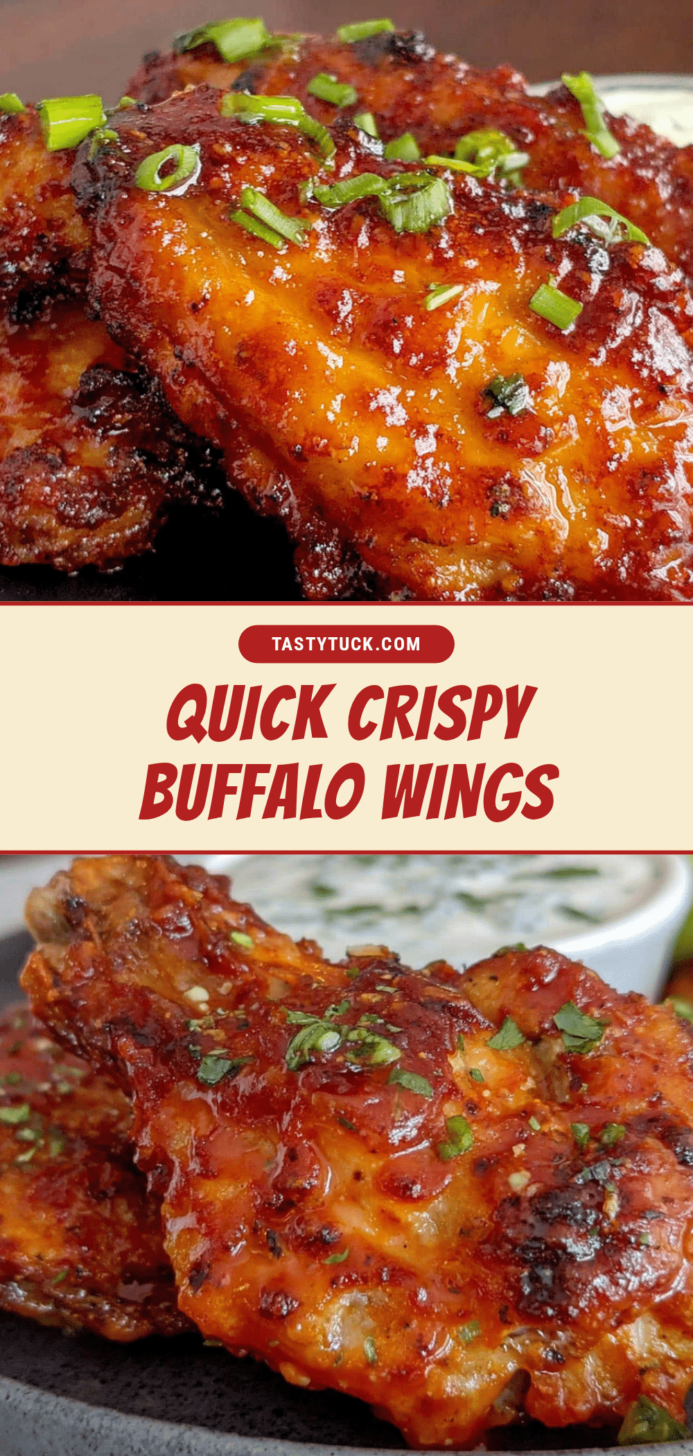 crispy buffalo wings recipe