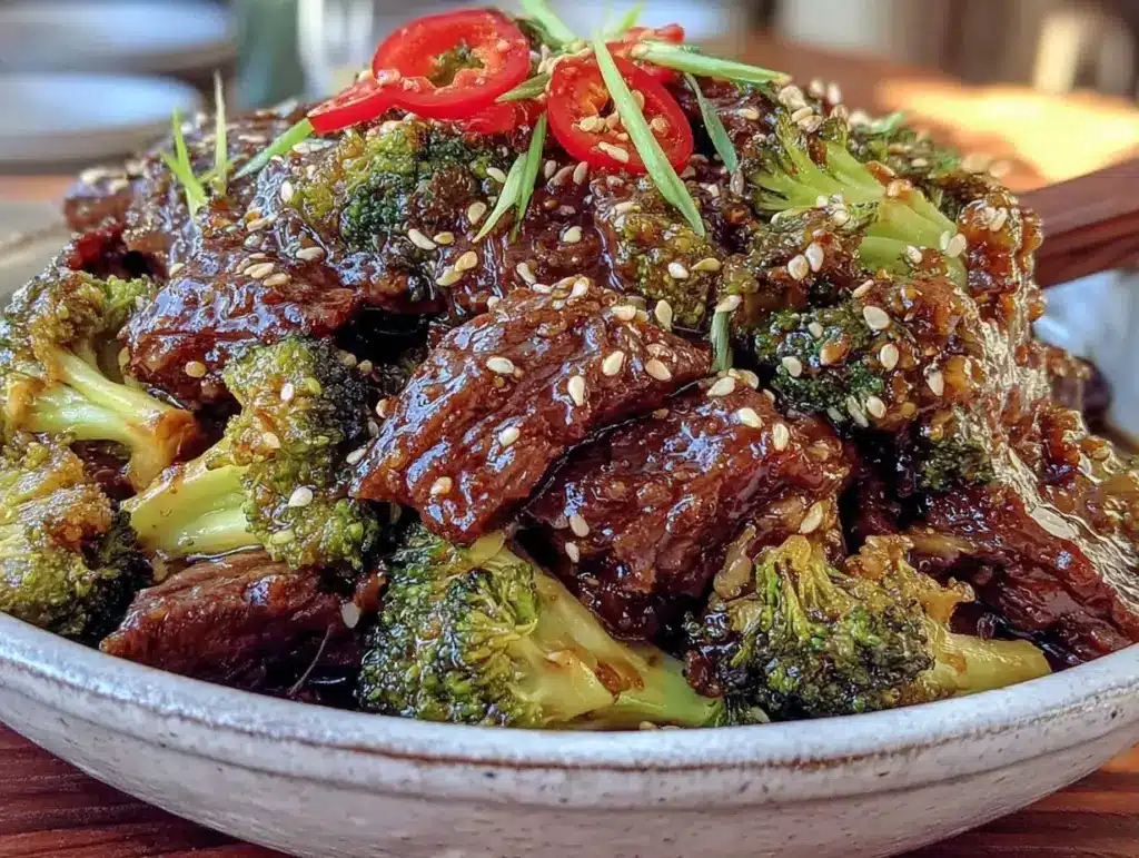 crockpot beef and broccoli - featured image