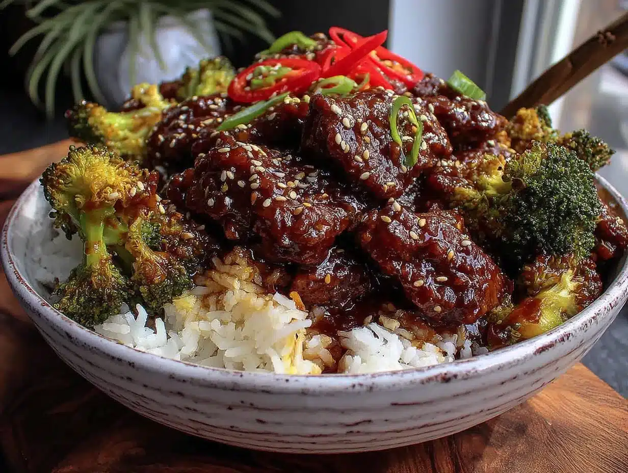 crockpot beef and broccoli preparation steps