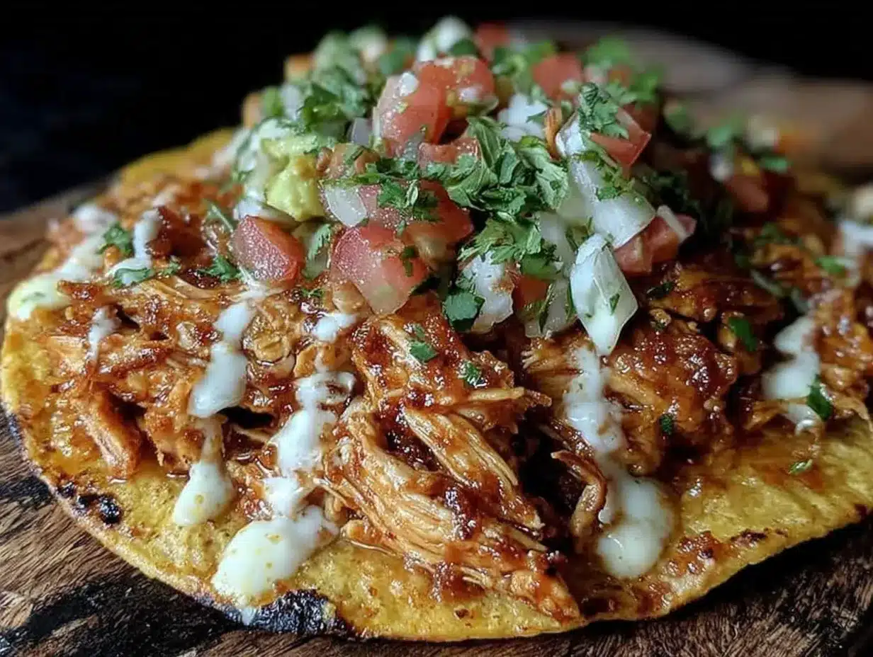 crockpot chicken tacos preparation steps