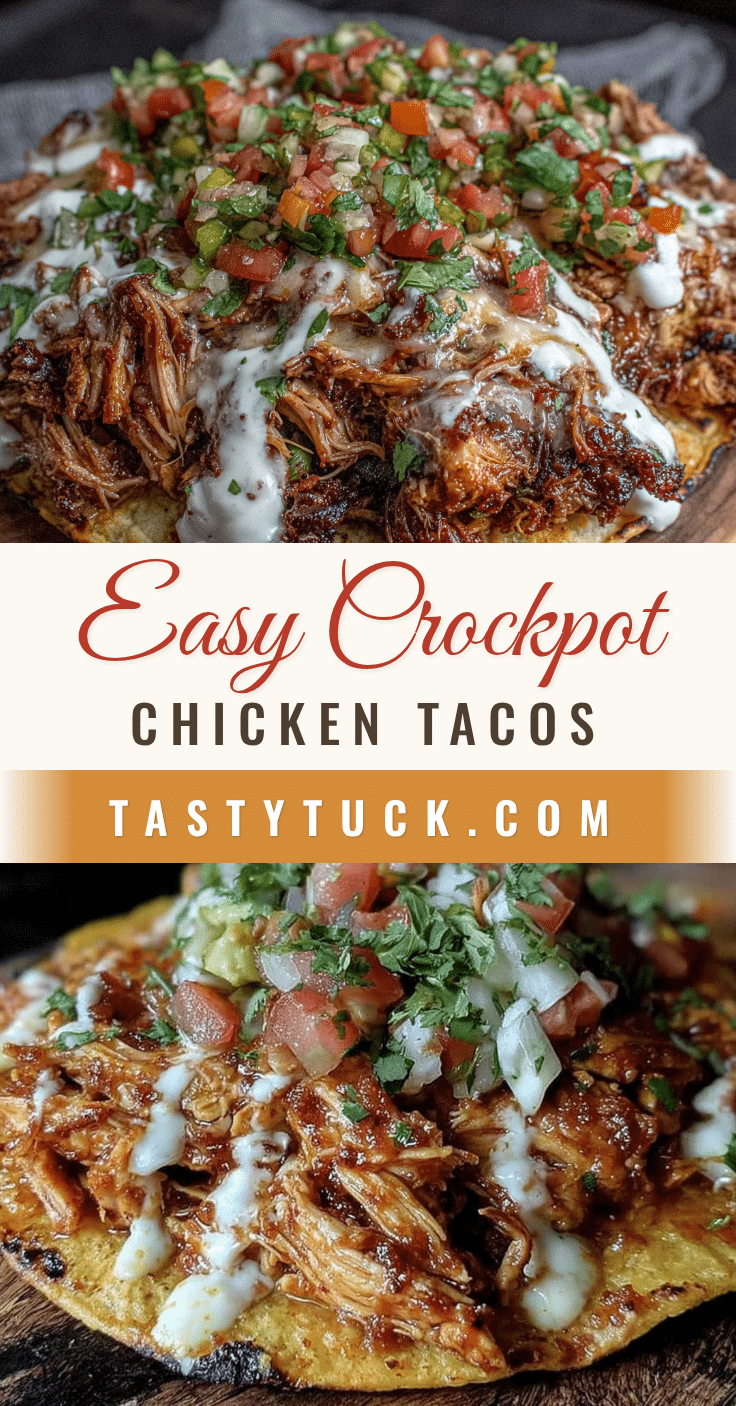 crockpot chicken tacos recipe