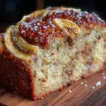 easy one bowl banana bread - featured image