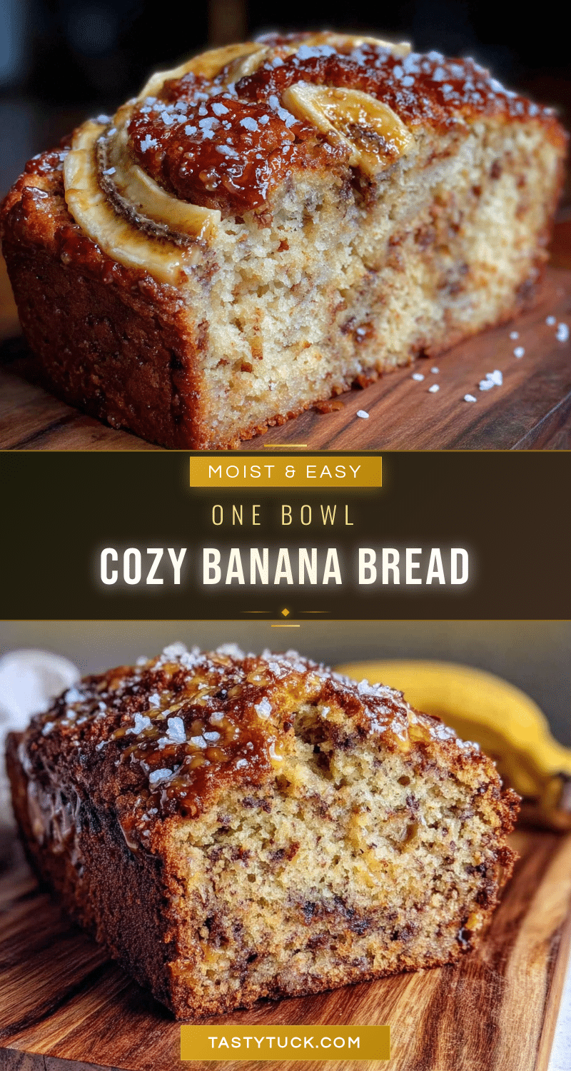 easy one bowl banana bread recipe