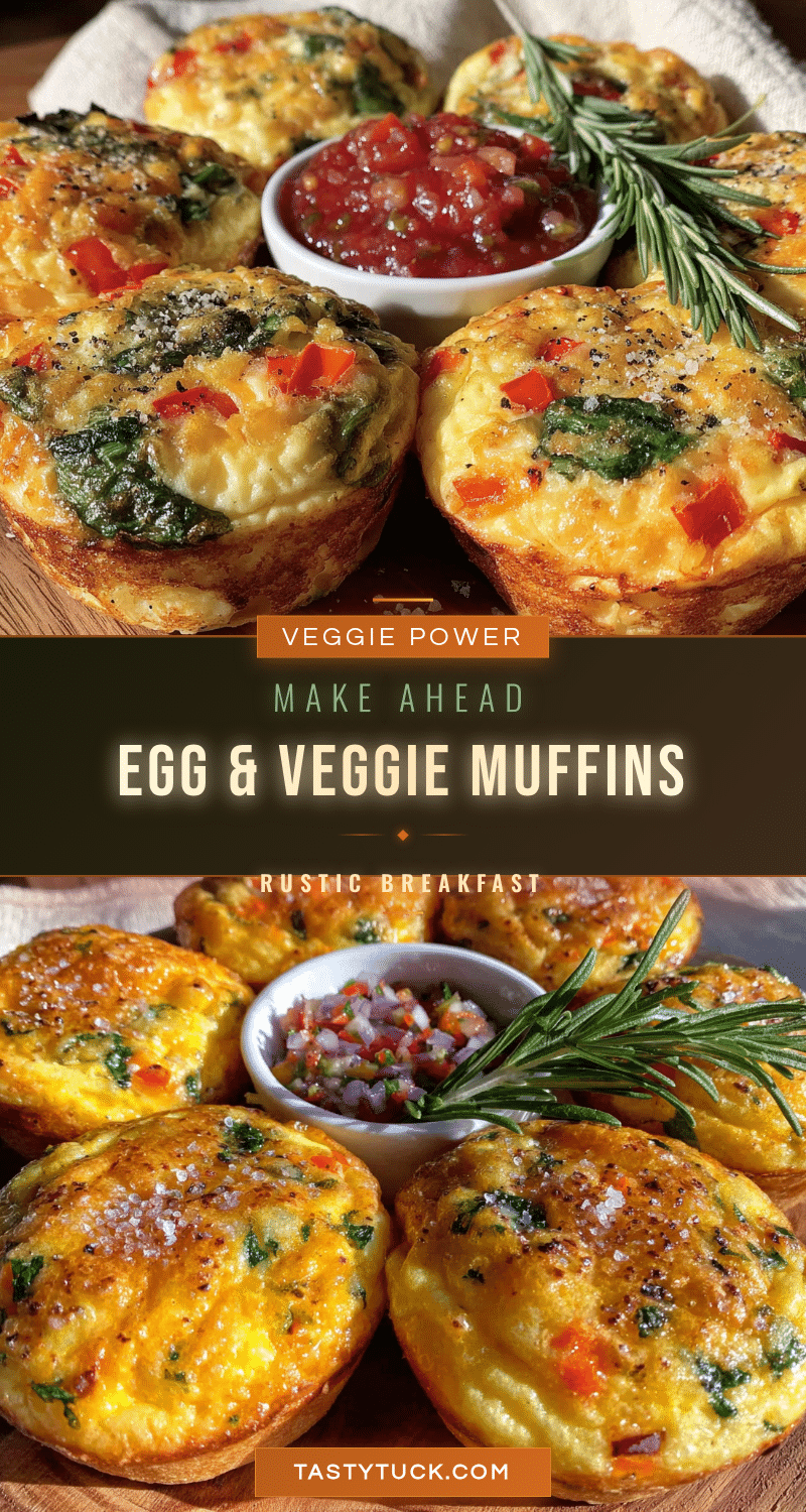 egg veggie breakfast muffins recipe