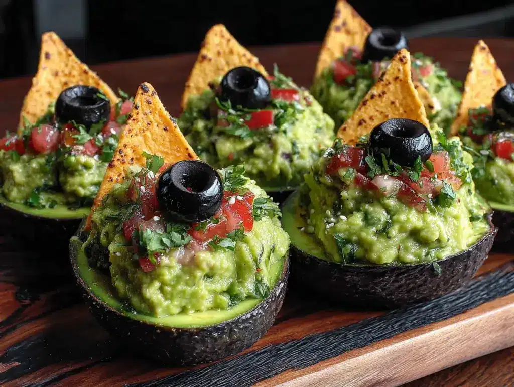 Frankenstein guacamole cups - featured image