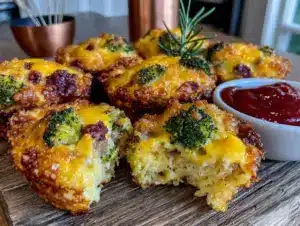 freezer-friendly breakfast casserole muffins - featured image