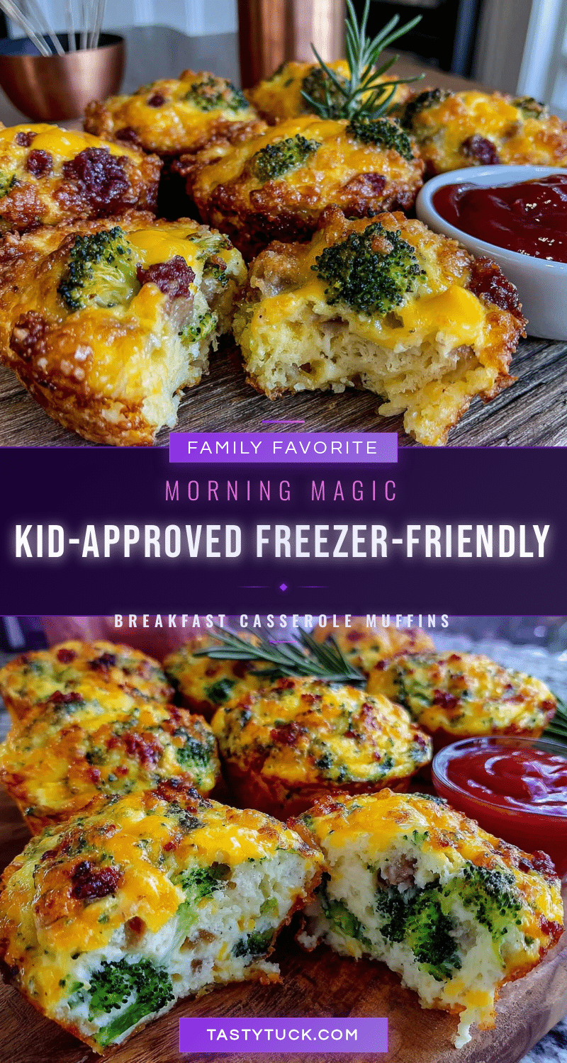 freezer-friendly breakfast casserole muffins recipe