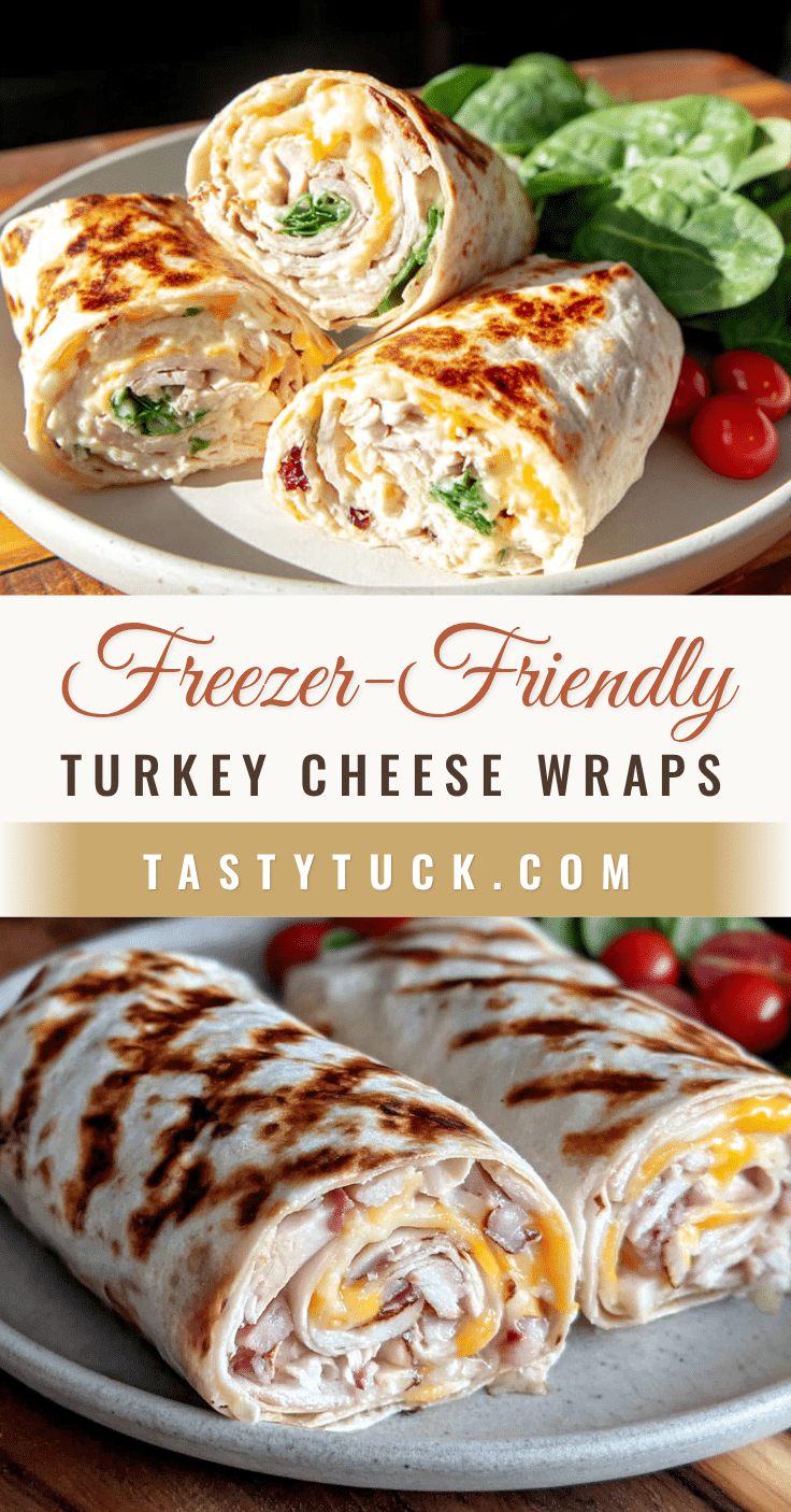 freezer-friendly turkey wraps recipe