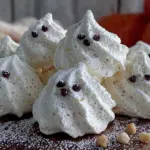 ghost meringue cookies - featured image