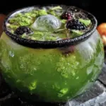 green witches brew punch - featured image