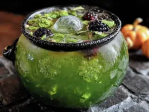 green witches brew punch - featured image