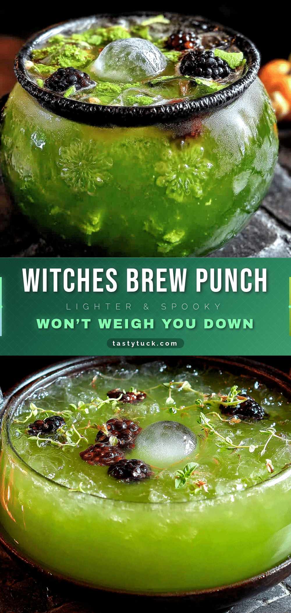 green witches brew punch recipe
