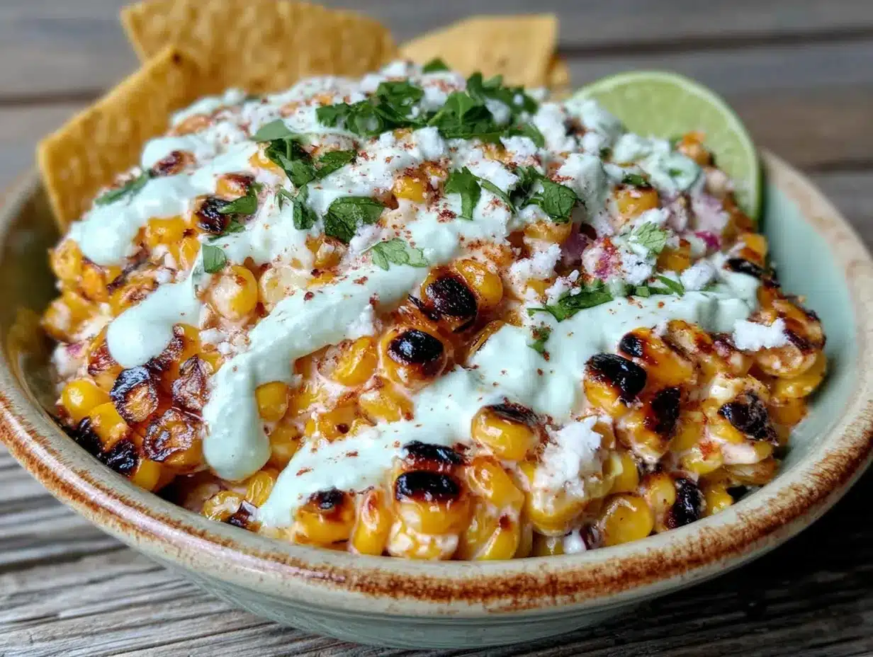 grilled corn and black bean salad preparation steps