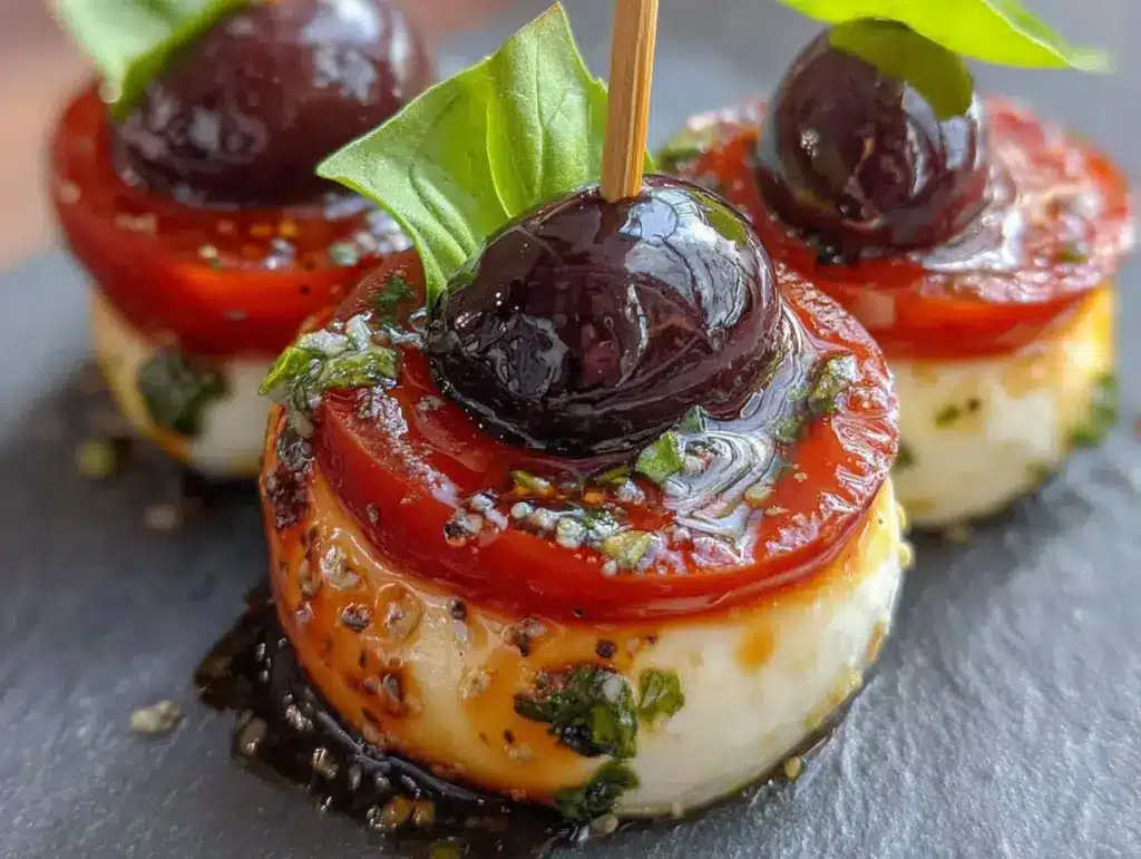 Halloween caprese skewers - featured image