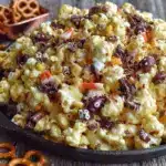 halloween popcorn mix - featured image