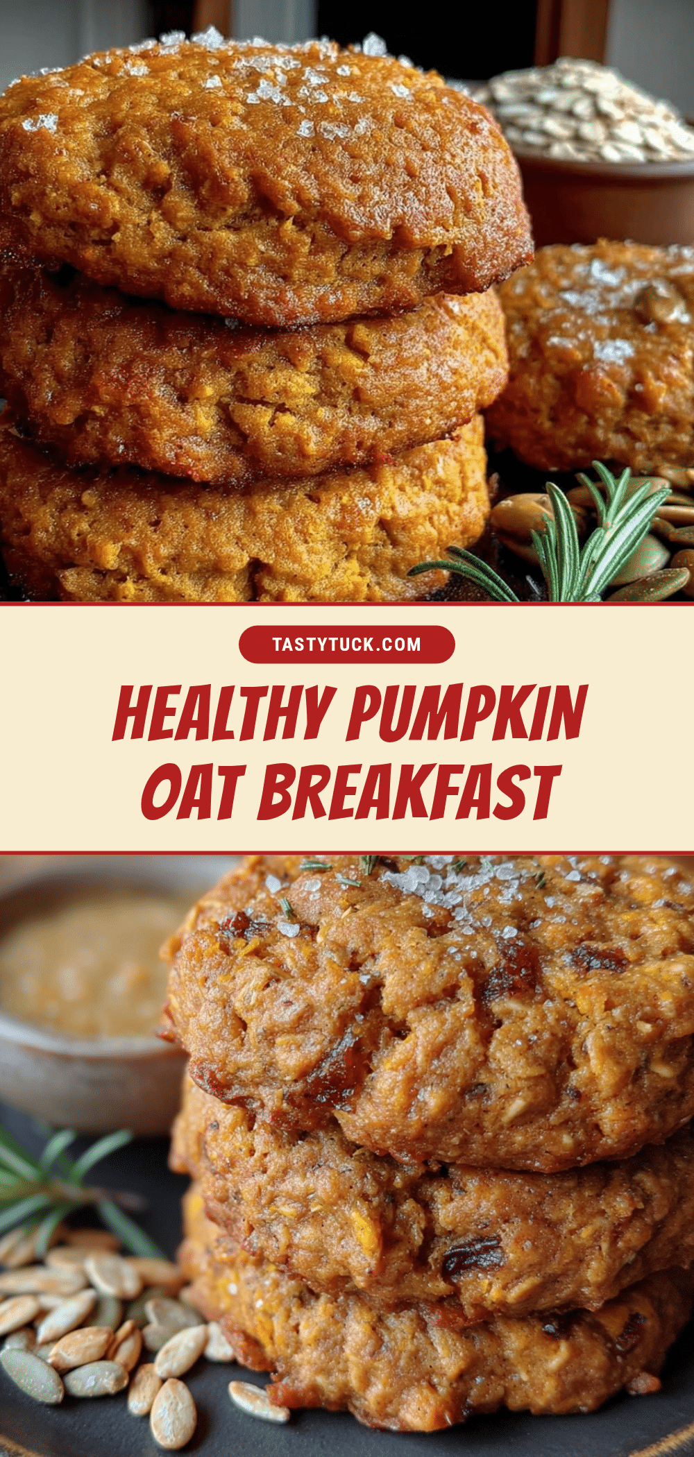 healthy pumpkin oat breakfast cookies recipe