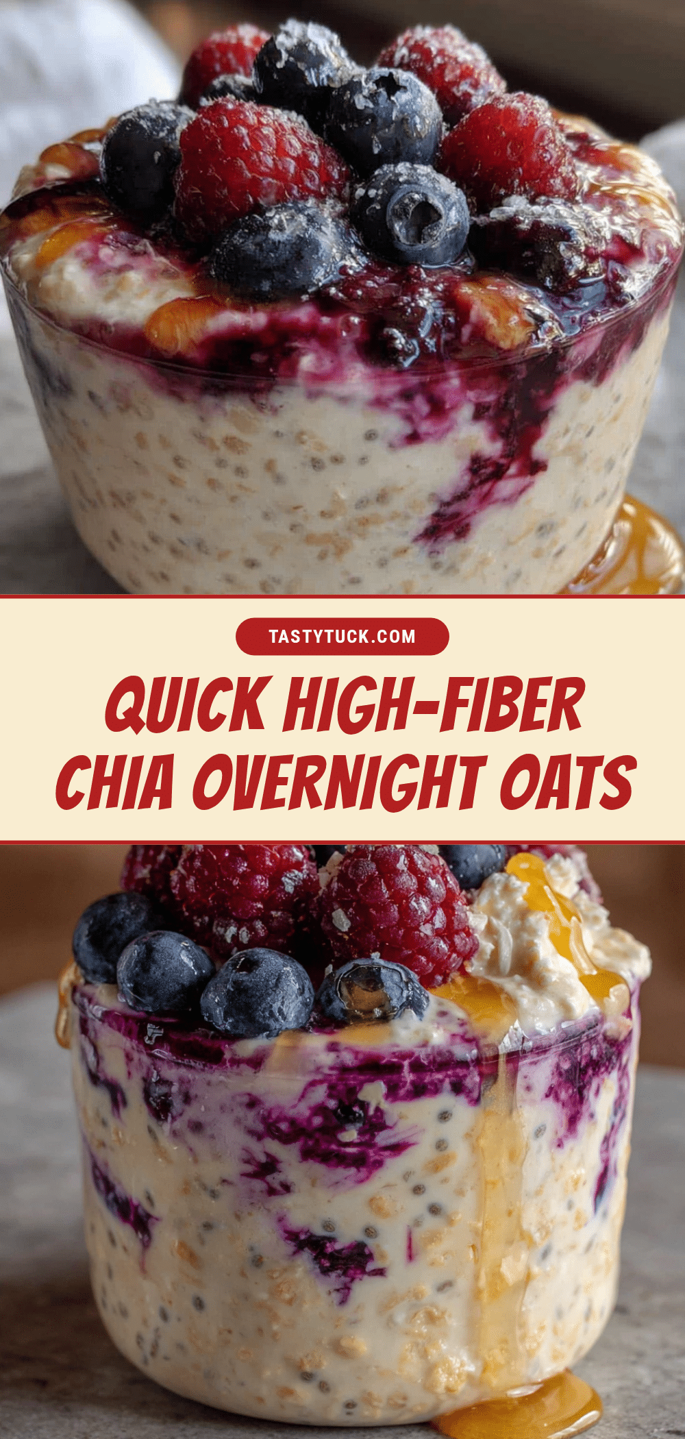 high-fiber chia overnight oats recipe