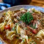 homemade chicken noodle soup - featured image