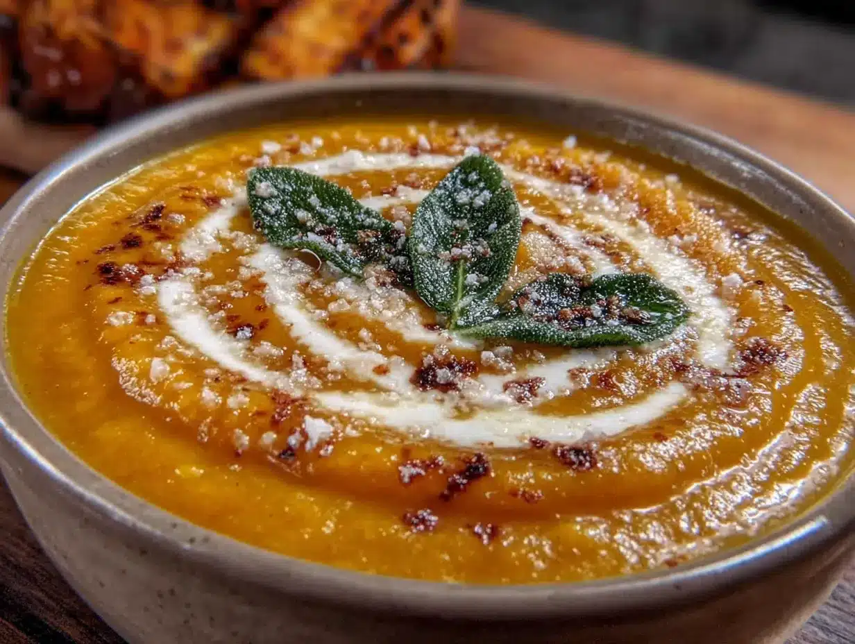 honeynut squash soup preparation steps