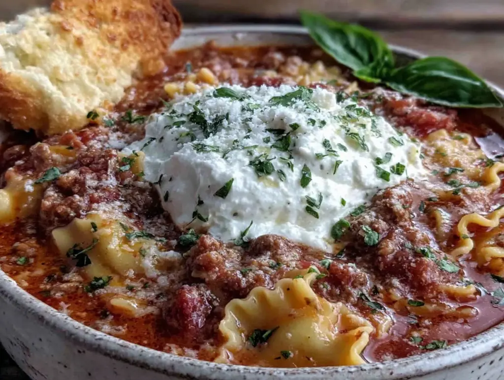 lasagna soup - featured image