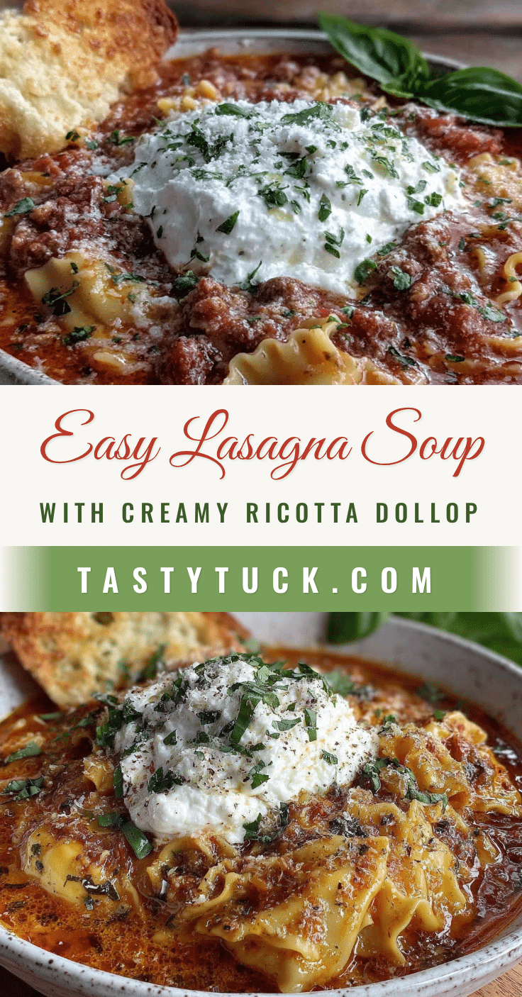 lasagna soup recipe
