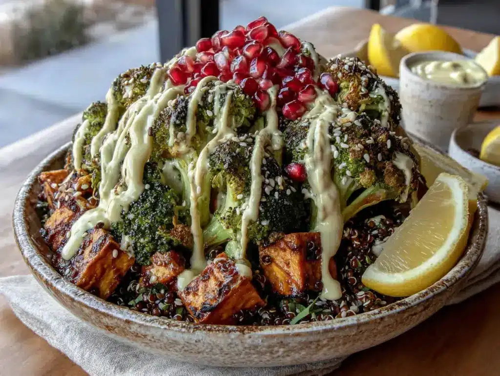loaded lentil power bowl - featured image